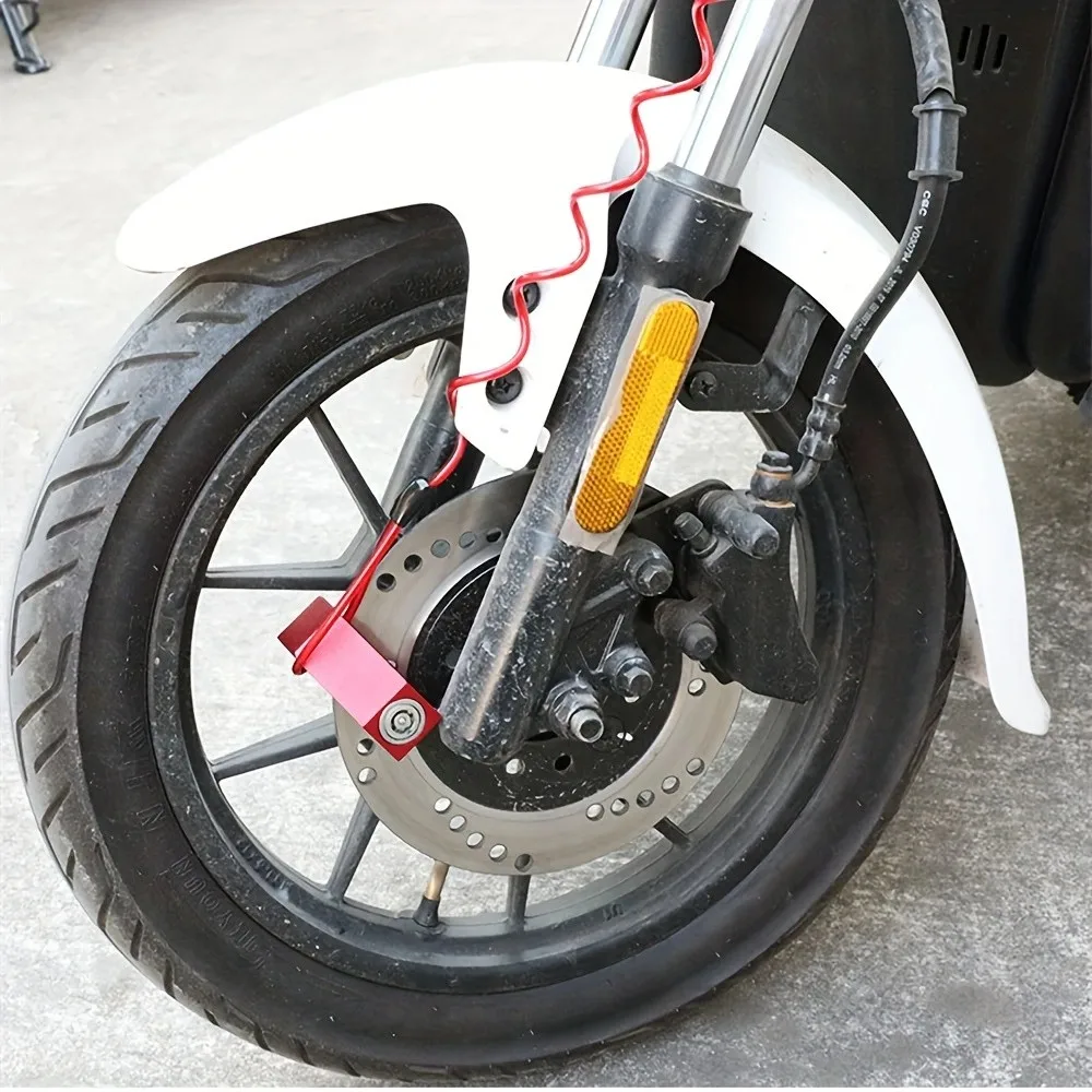 1.2M Disc Lock Reminder Cable Anti Thief Motorbike Motorcycle Wheel Disc Brake Alarm Lock Reminder Cable