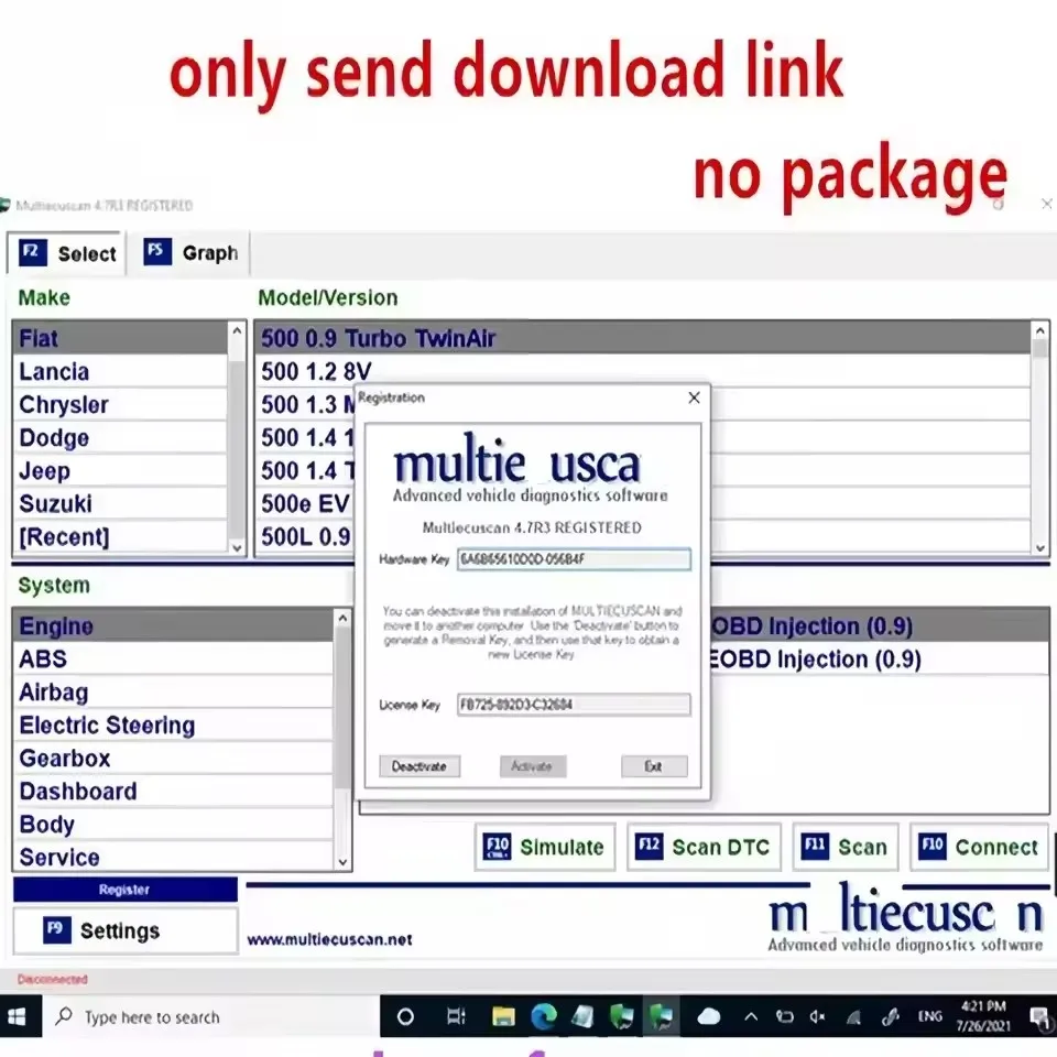 

Davinci 1.0.28 PRO Software Support Win 7/10/11 Davinci 1.0.30 Work on KESS/KTAG