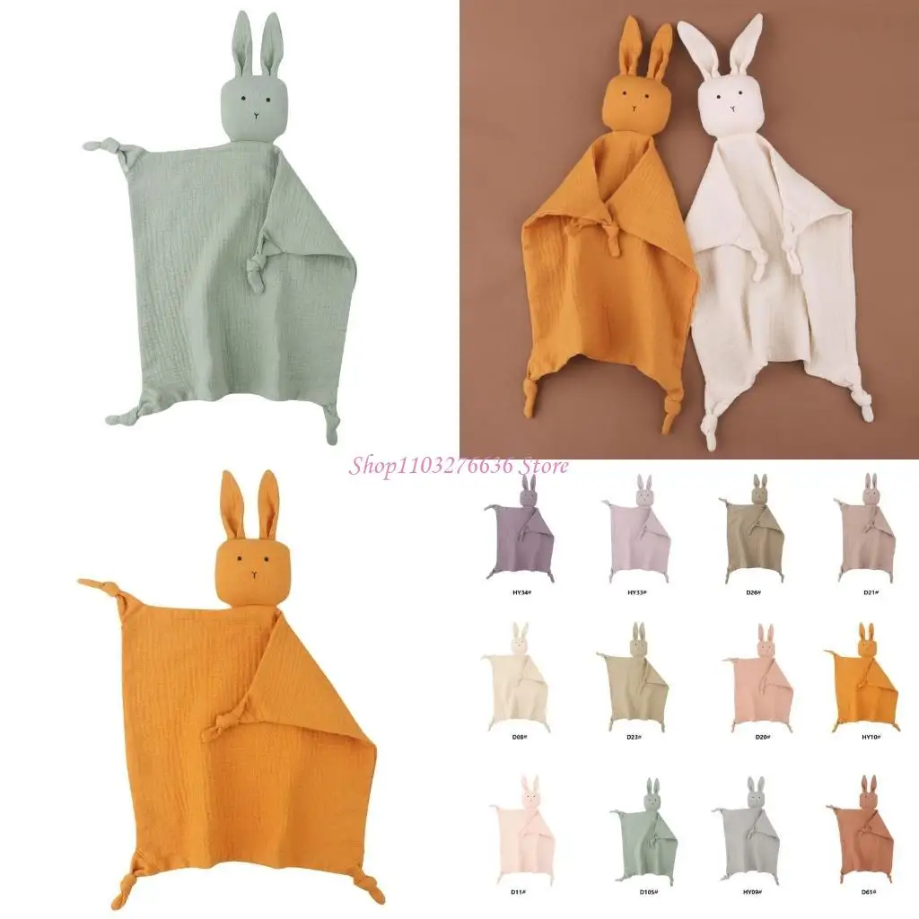 

R6FD Toddler Appease Towel Soft Security Blanket Comforter Bedtime Cuddle Toy