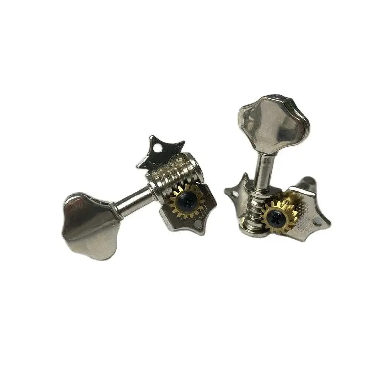 Vintage Guitar Tuner Keys 6 pieces L3R3 Open Gear Electric Guitar and Acoustic Guitar Machine Head Tunning Key