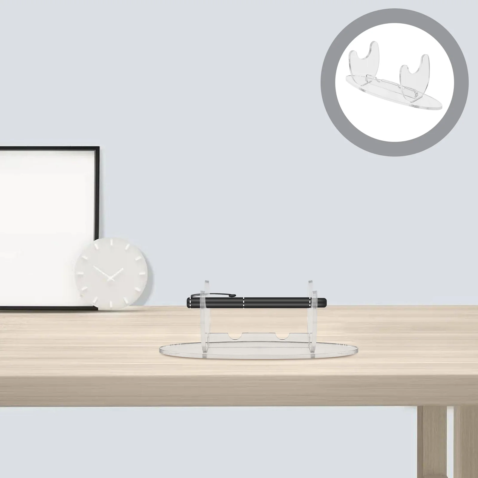 

Rest Compact Acrylic Holder For Office Home Studio Pen Display Rack Fountain Pen Pencil Marker Storage Rack