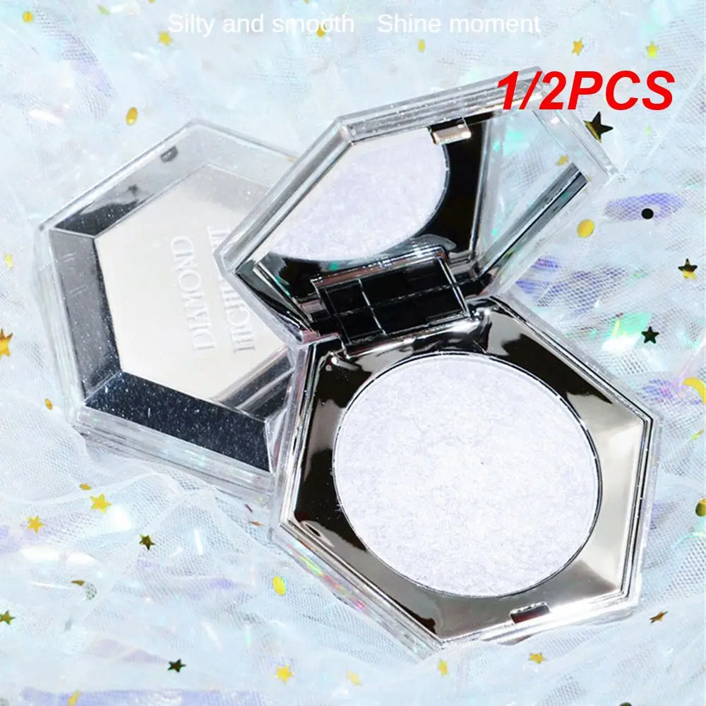 

1/2PCS Highlights Contouring Mixable Formulas Pearlescent Highlight Cosmetic Highlight Delicate And Smooth