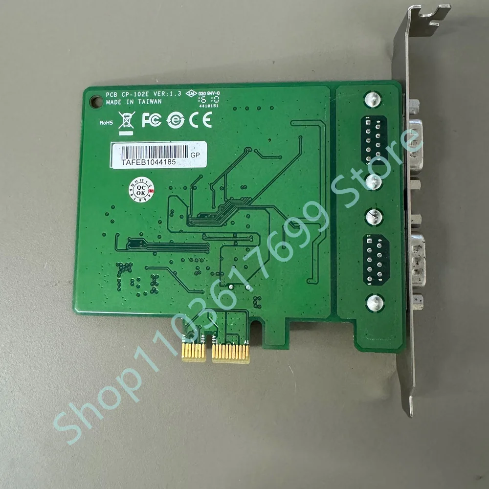 PCIE Slot RS232 Multi-Serial Card 2-Port Card CP-102E