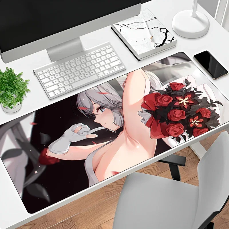 Camellya Wuthering Waves Mouse Pad Anti Slip Keyboard Accessories Decor Mousepad Laptop Office Desk Mat Anime Girl PC Mouse Mats