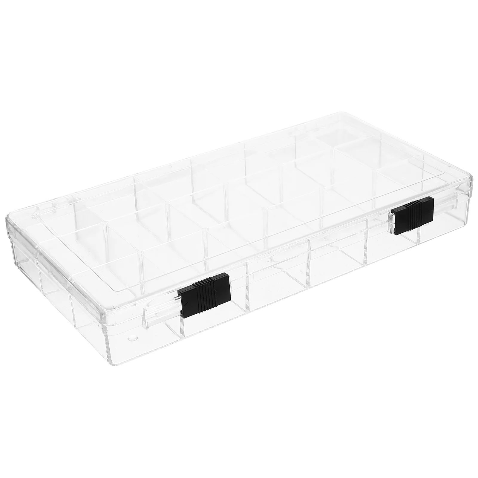 Jewelry Boxes Storage Case Bead Task for Special Education Grid Organizer Container Transparent Parts