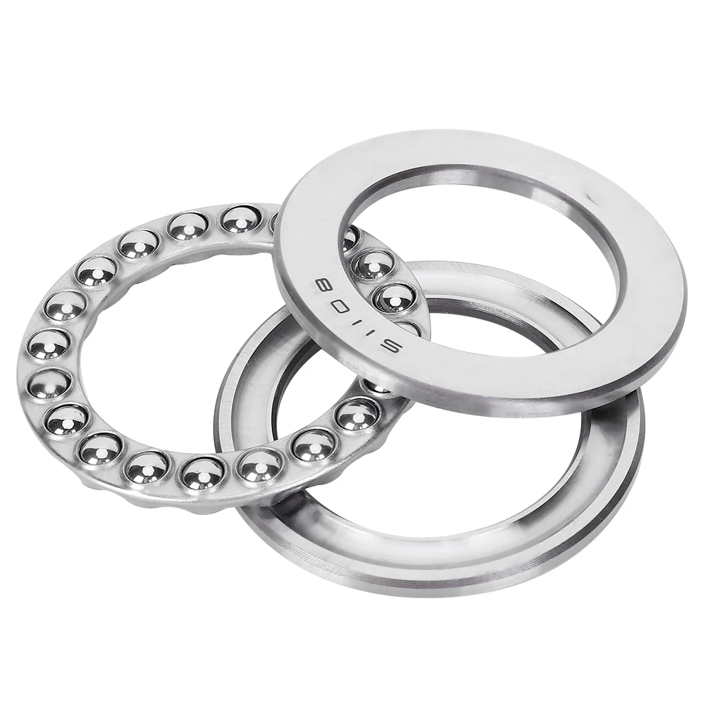 5Pcs Axial Ball Thrust Bearing Mechanical Equipment Manufacturing Installation Maintenance Tools Hardware Parts 51108