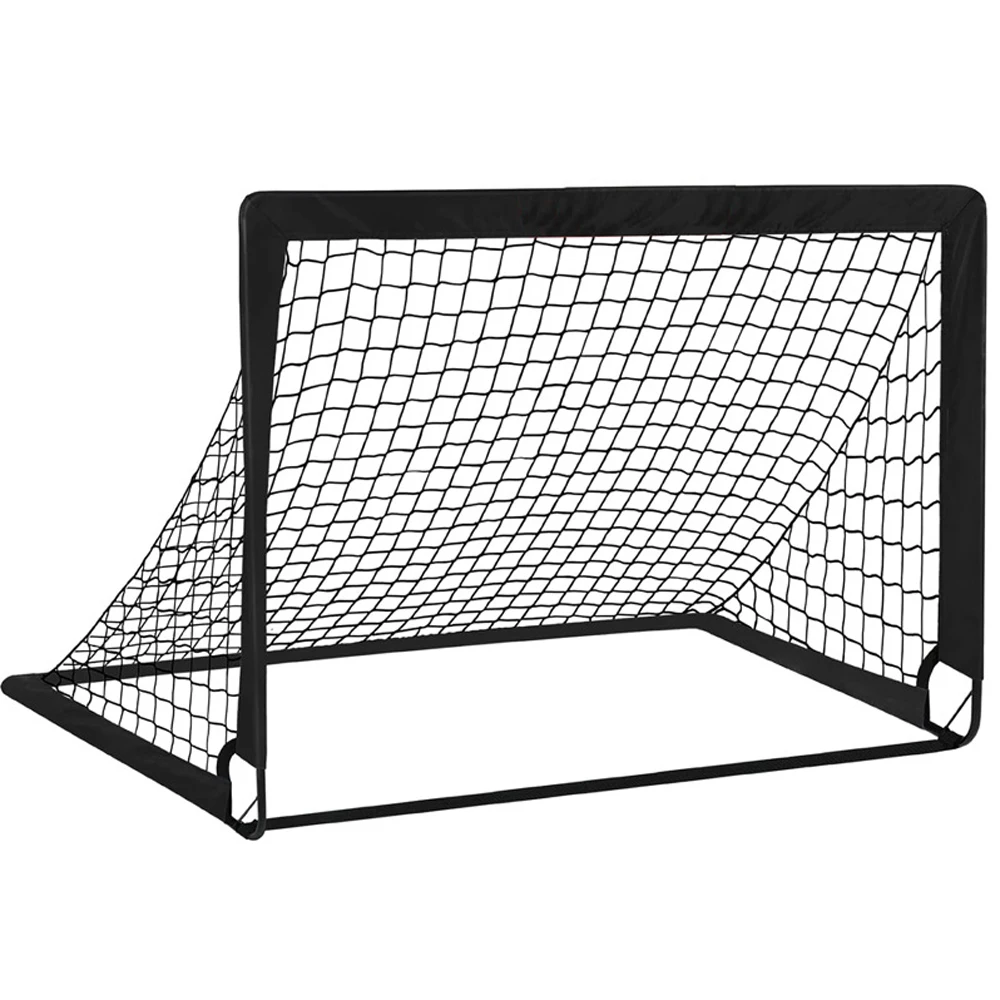 2pcs Portable Soccer Goal Folding Soccer Net Toddler Football Nets Training Equipment for Kids and Teens Football Training Tools