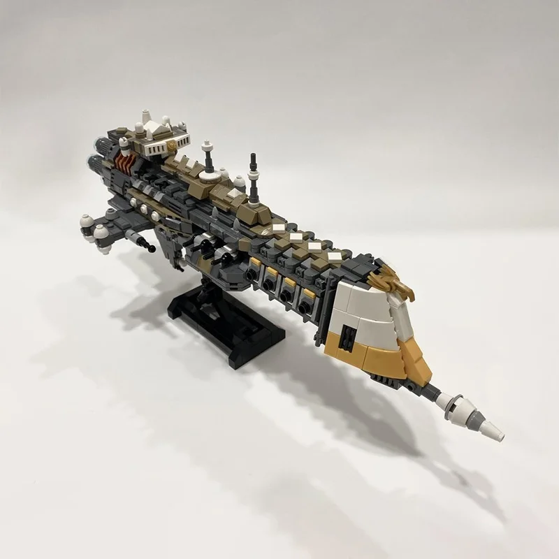1227 pz MOC Classe Lunare Cruiser Warhammer Spazio Modello Edificio Regali Di Natale blocchi Architettura Giocattolo FAI DA TE idea creativa Mattone