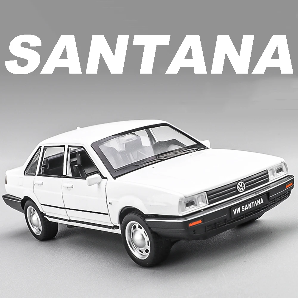 1:32 Bilancia Santana CC In Miniatura Modelli di Auto Giocattolo In Lega Pressofusa Suono Luce Porta Aperta Tirare Indietro per I Ragazzi Veicoli Educativi giocattoli