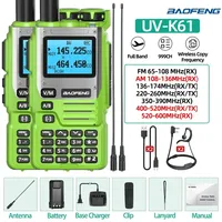 BAOFENG 1/2PCS UV K61 Walkie Talkie Multi Band Wireless Copy Frequency Type-C Long Range Upgraded UV-5R UV 5RH K5(8) Ham Radio