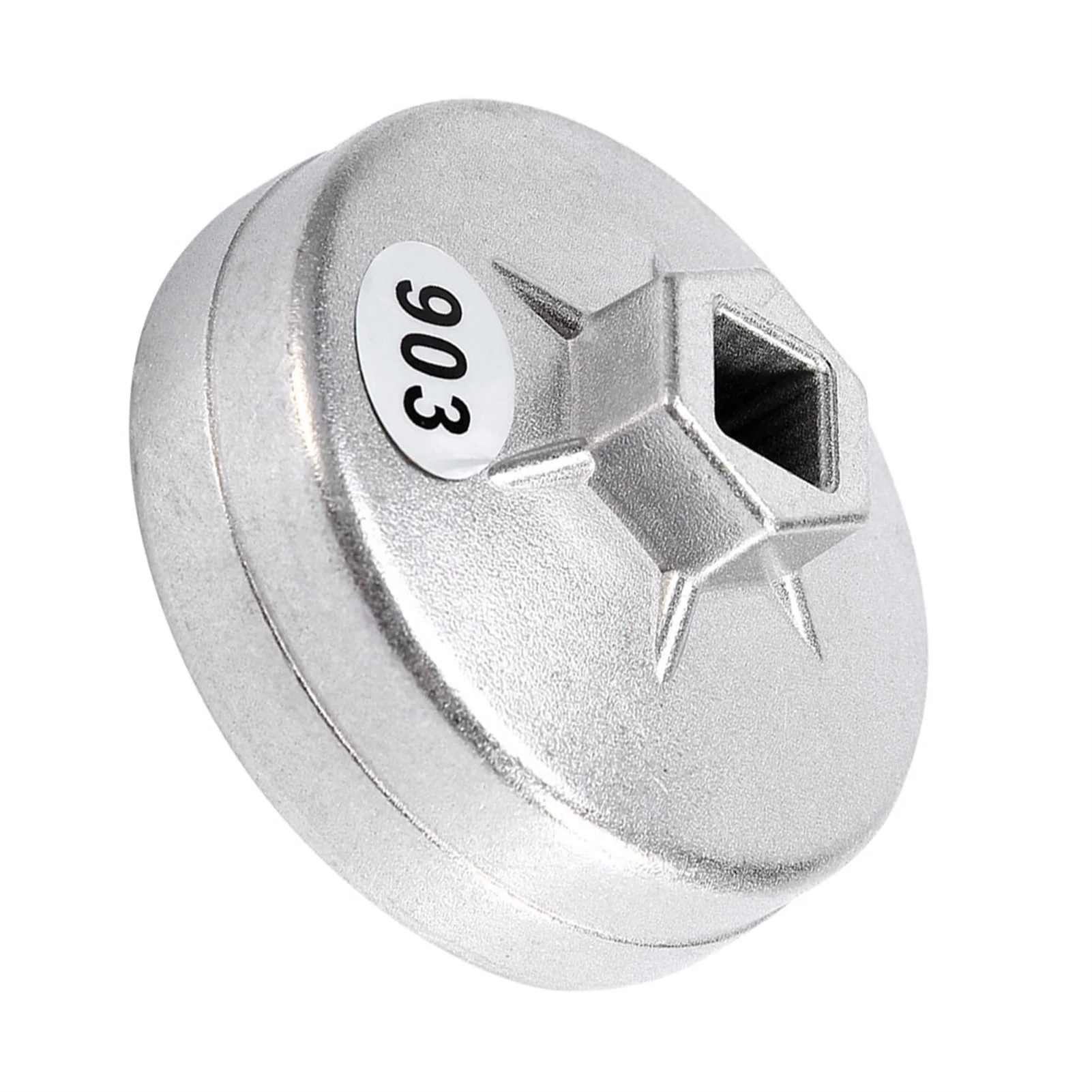 74mm 14 Flute Aluminum Oil Filter Wrench Socket Remover Tool 903 Silver Color for Benz Socket Remover Tool Auto Tool