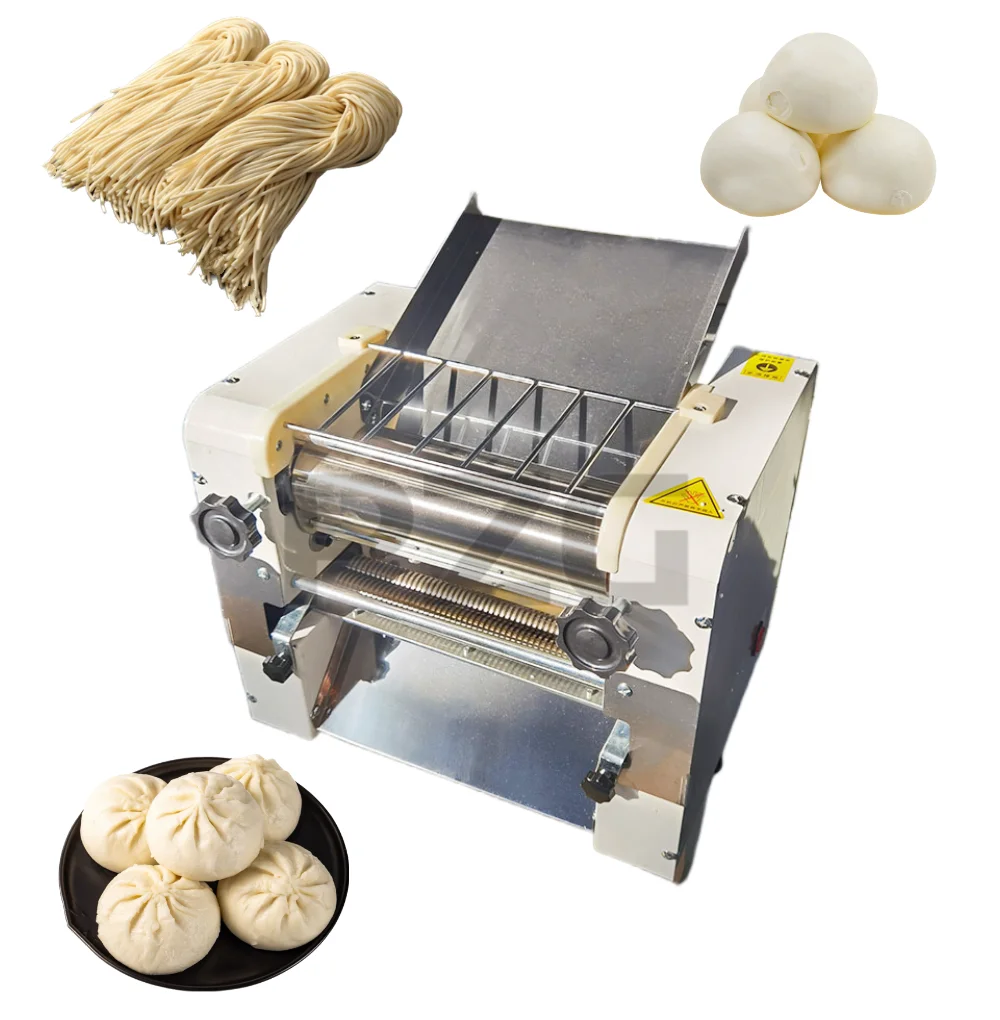 30 cm Roller Length Electric Bread Pizza Dough Press Machine Automatic Dough Sheeter