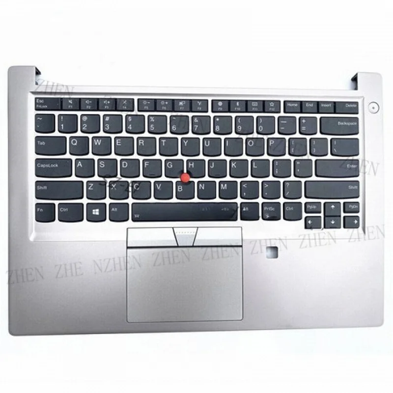 

Y 02DL886 New For Lenovo ThinkPad E490s 20NG Palmrest Keyboard Bezel Cover US