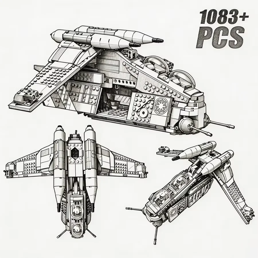 technical-1083pcs-space-building-block-toy-75354-model-set-gunship-helicopter-starfighter-building-brick-christmas-gift-for-kids