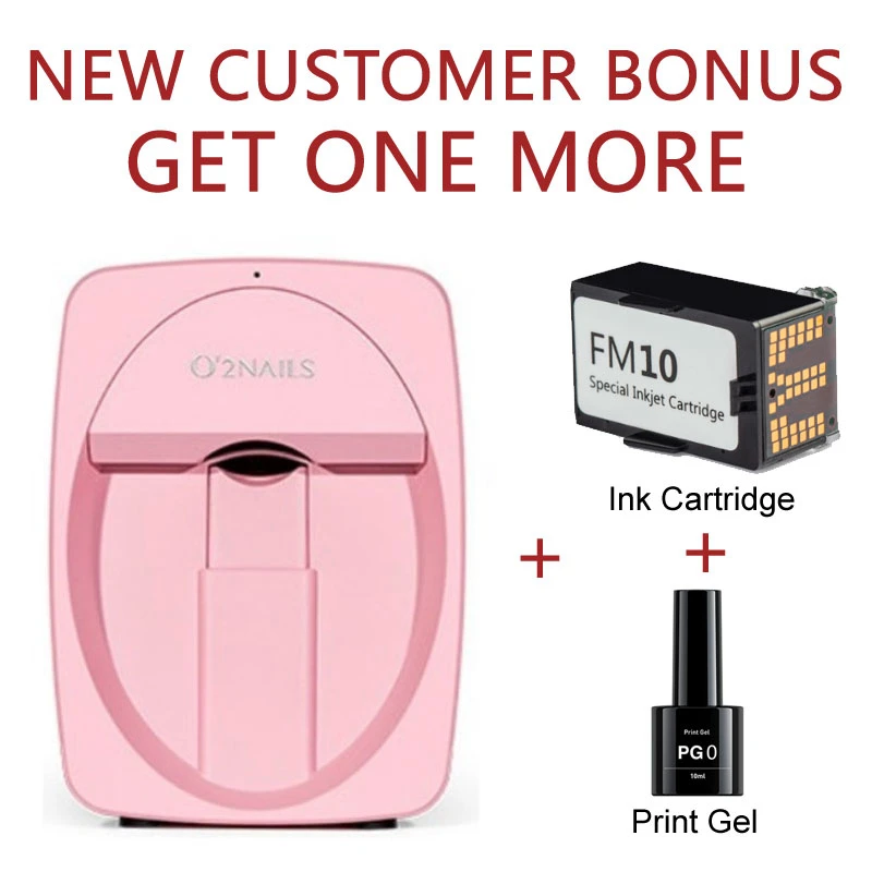 2025 O2nails Nail Painted Printer M1 Mini Professional 3d printer nail printer manicure Printer for nails nail art printer H1