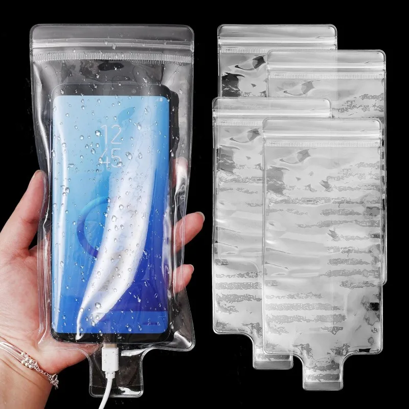 

Riding Mount Waterproof Phone Pouch Motorcycle and Scooter Durable Waterproof Material Compatible All Phones