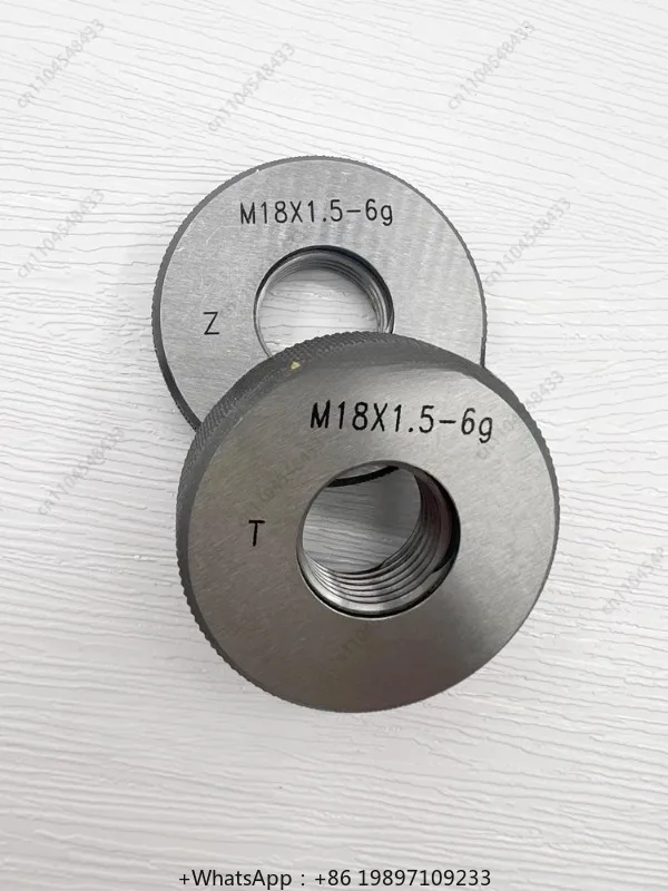 

Metric Thread Ring Gauge M80 M85 M90 M95 M100 6g Accuracy, Step, One Set, Pass Gauge
