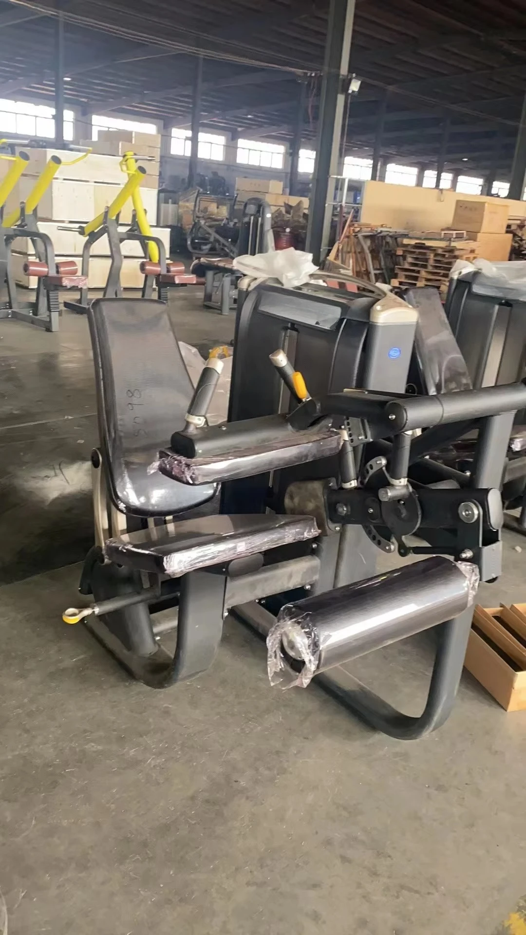 Pin Loaded Dual Functioneel Let Extension Gym Fitness Sets Commerciële fitnessapparatuur Machine Beenverlenging en beenkrulmachine