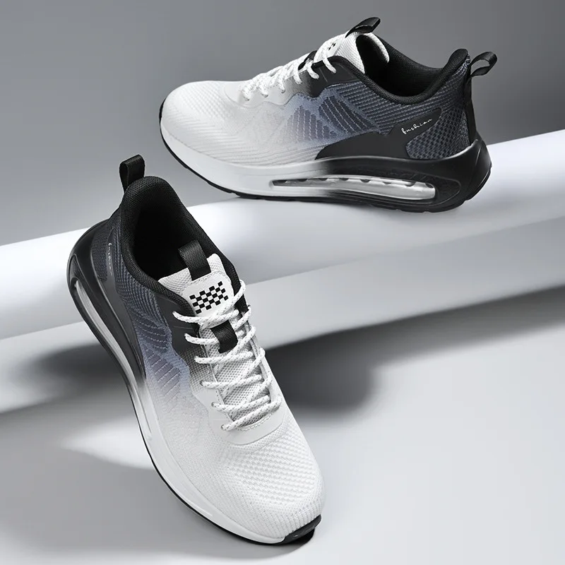 ONEMIX 2025 Men's Running Shoes Air Cushion Outdoor Sport Athletic Jogging Large Size 39-48 Comfortable Breathable Footwear