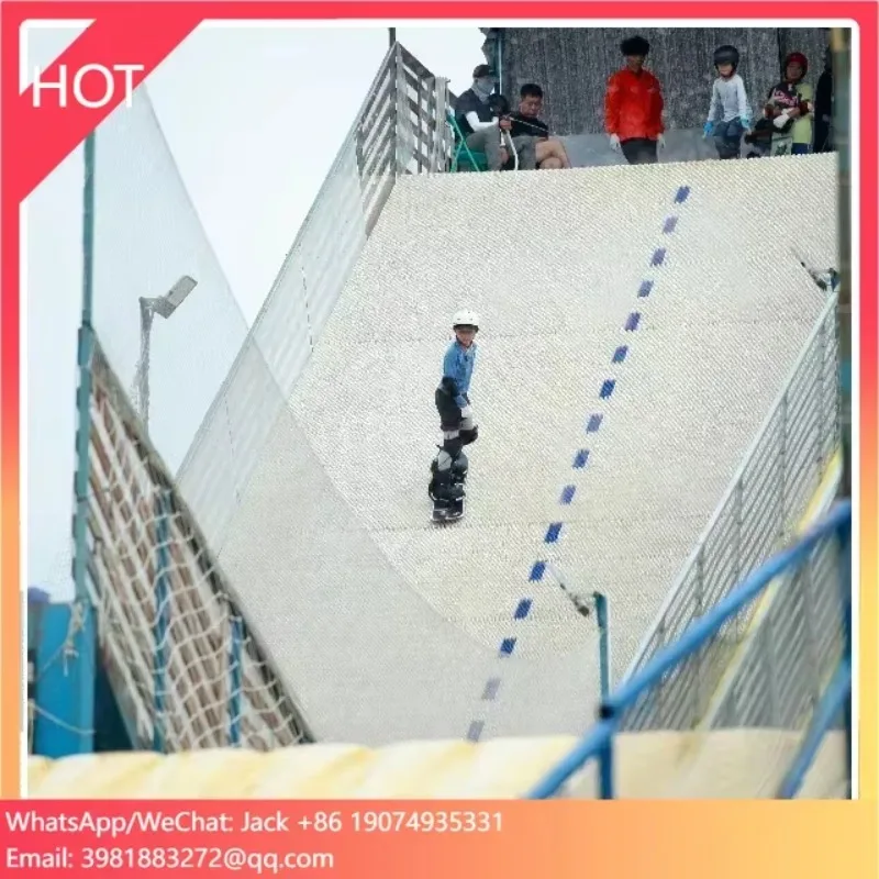 Good Quality Close To The Real Snow Slope Dry Ski Mat Indoor Outdoor Artificial Ski Slope