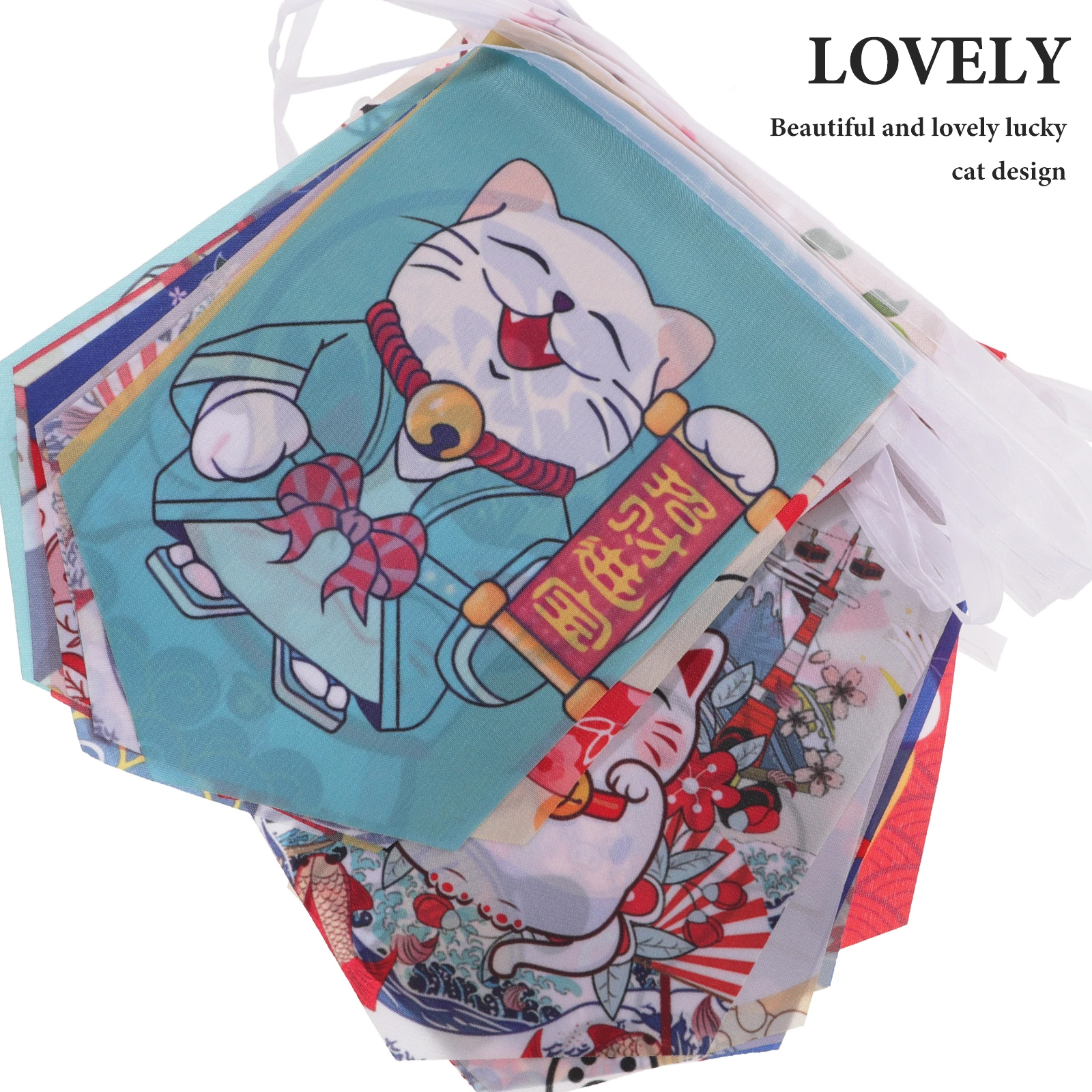 

The Strings Flag Japanese Decorations Decorate Style Banners Poster Polyester Food Store Flags Wall Vertical