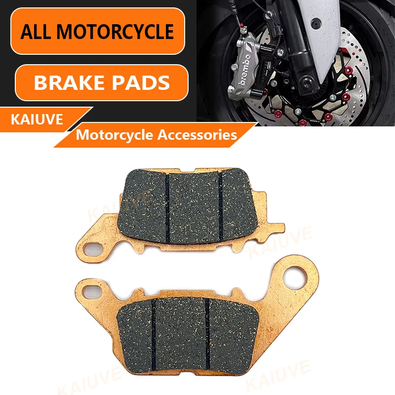 For Yamaha NMAX155 NVX155 GPD150A NMAX150 Electroplated Ceramic Front Disc Brake Pads - Premium Quality Motorcycle Brake Pads