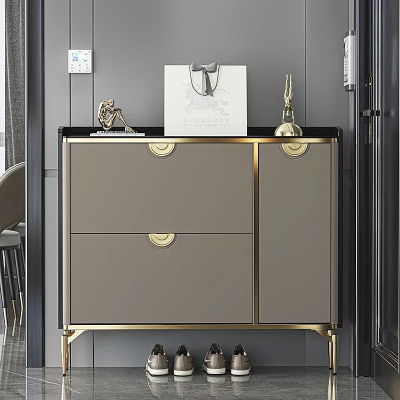 

Роскошный скандинавский шкаф для обуви, органайзер для хранения, мобильный дисплей, полка для обуви в спальне, предметы первой необходимости для общежития колледжа, мебель для салона Zapatero