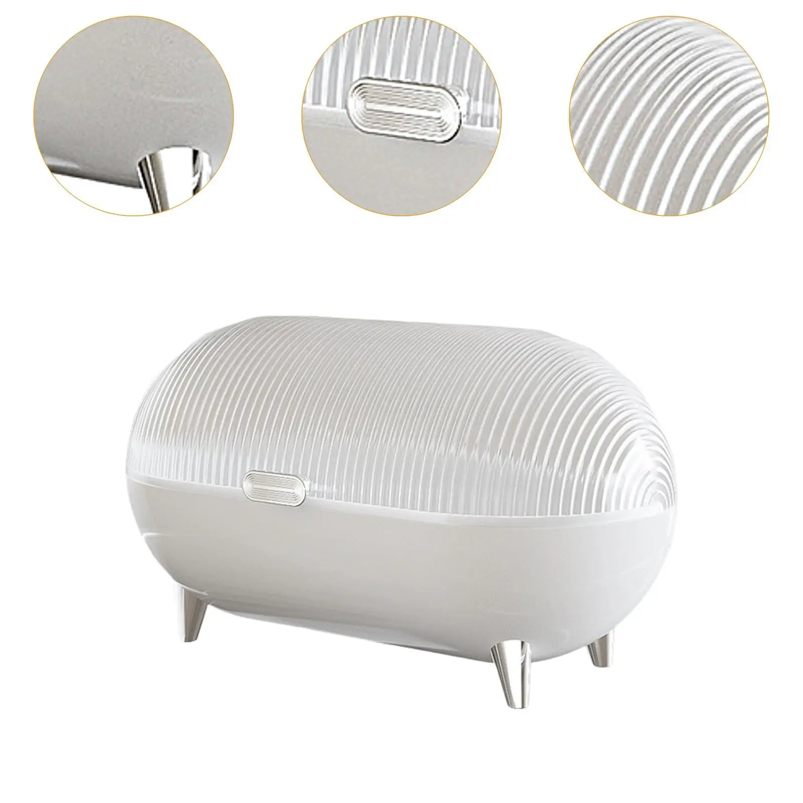 Настольный органайзер для хранения ювелирных изделий, прозрачный стол, центральный орнамент