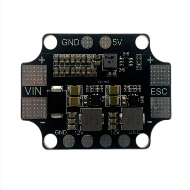 

1PCS PFV RC UAV Drone 4-6S Lipo Power Distribution Board Input 14.8V-25.2V Output 1CH 5V/2CH 12V GPS/Servo Protective PCB Board