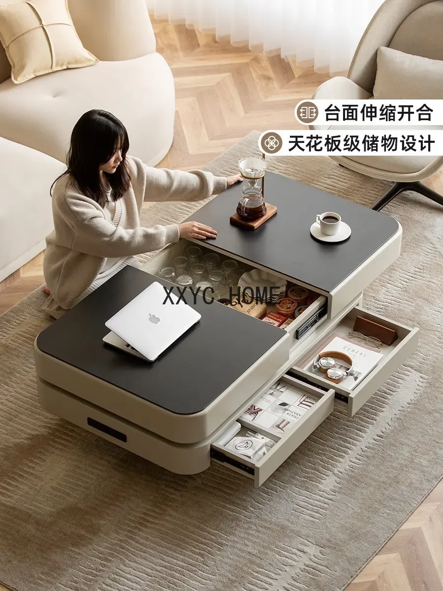

Designer Modern Light Luxury Household Industrial Style Tea Table