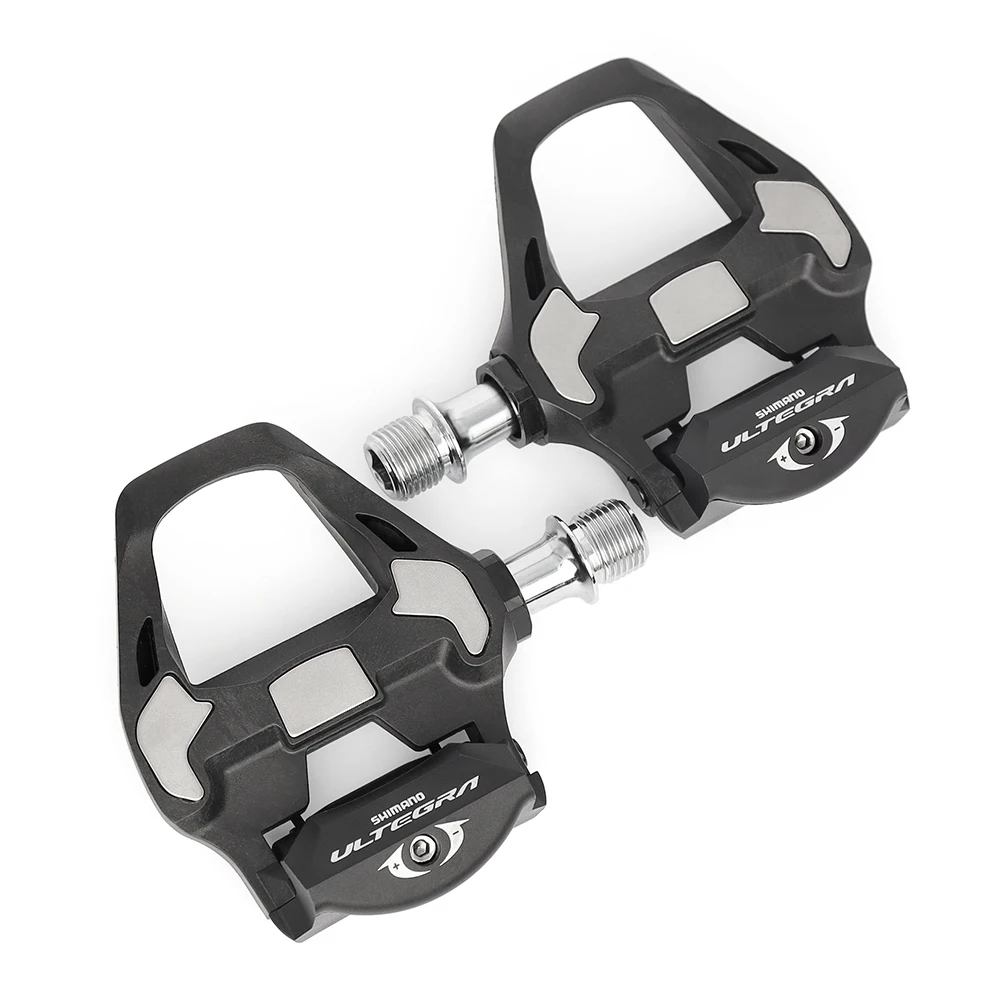 SHIMANO SPD-SL PD-R8000 Road Bike Pedal Self-locking Carbon Fiber Body Bicycle Pedal with SH11 Cleats Cycling Parts