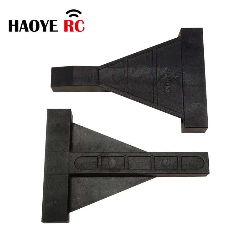 Haoye 1 Pair Model Aircraft Fixed Wing Split Isosceles Engine Mounts For 12-120 Class RC Airplanes Parts Model