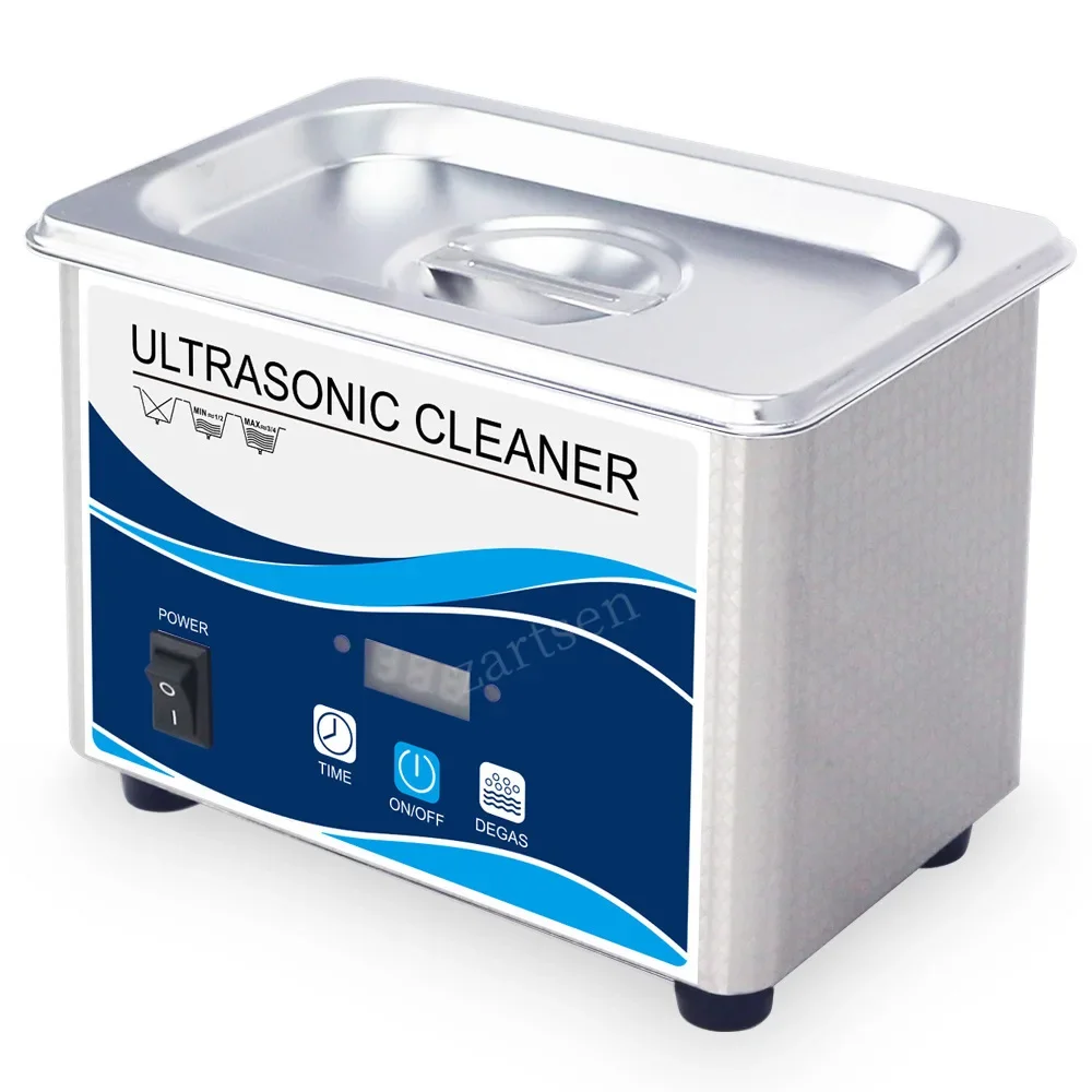 Digital Ultrasonic cleaner 35W Sonicator bath 40Khz degas for gold sliver Jewelry glasses jade necklace oxides rust oil washer