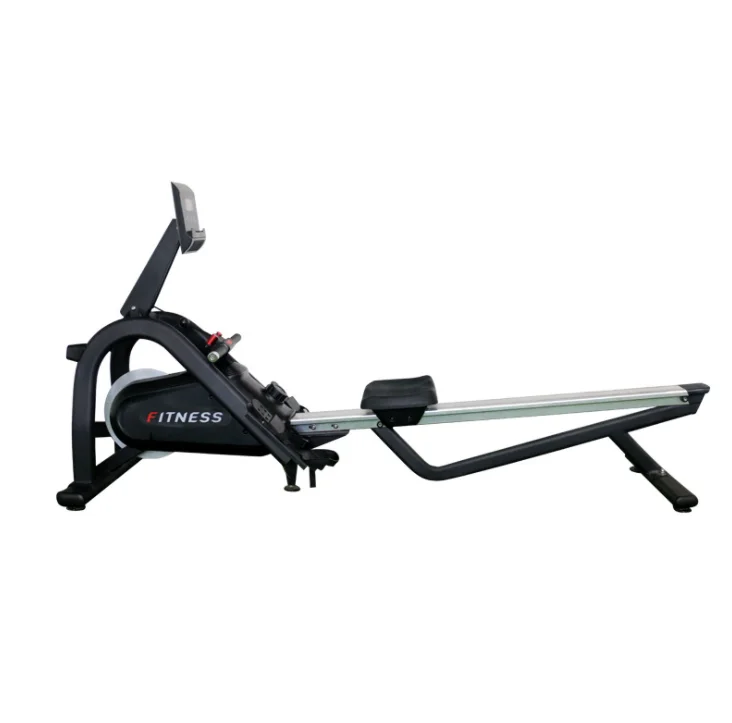 

Commercial Gym Magnetic Rower Foldable Exercise Equipment Rowing Machine with Monitor