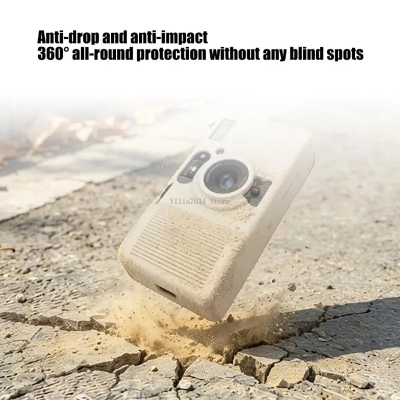  Shockproof Silicone Case For Camera Cover Perfect Fit Sleeve Easy Access To Button And Port Easy Grip Design