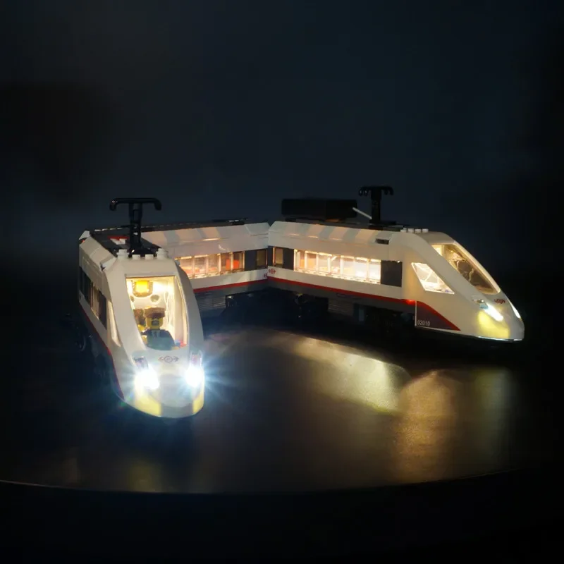 No Model LED Light Kit for 60051 High-speed Passenger Train