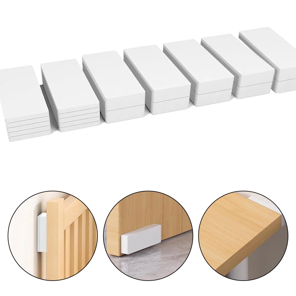 20pcs Wall Protector EVA Foam Headboard Pads Headboard Stoppers Couch Stoppers For Wall Noise-reducing Movement Protection