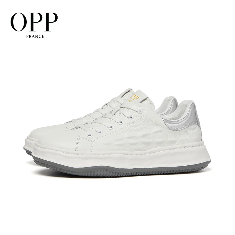 OPP New Male Tenis Luxury Designer  Mens Casual Shoes Platform Shoes Crocodile Pattern Design Running Shoe for Men