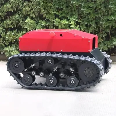 Rubber Track Chassis Electric Wireless Remote Control All-terrain Walking Intelligent Robot Chassis Customization