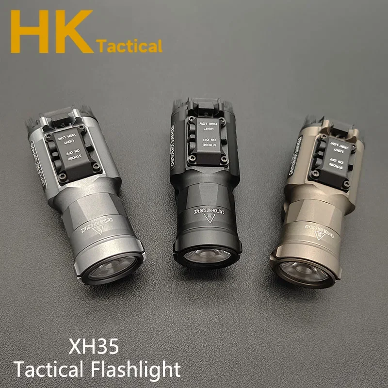 Surefir Metal XH35 X300 X300U Ultra X300V Tactical Flashlight LED Strobe Light For 20mm Rail Airsoft Weapon Pistol Accessory