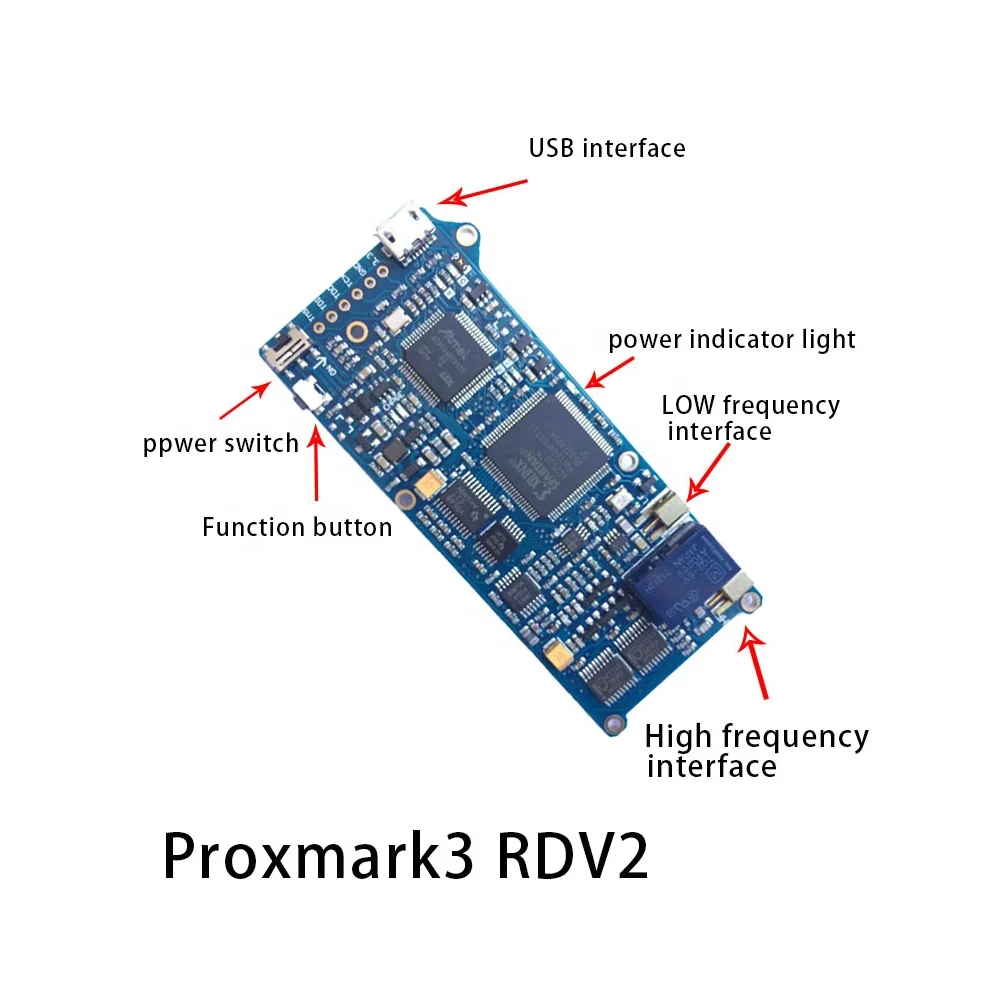 Proxmark3 Proxmark III RDV2 NFC RFID Card Copier Reader Writer Kit Dispositivo Open Source RFID IC Pm3