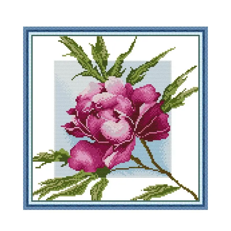 Kapok cross stitch kit 14ct 11ct count print canvas stitches embroidery DIY handmade needlework