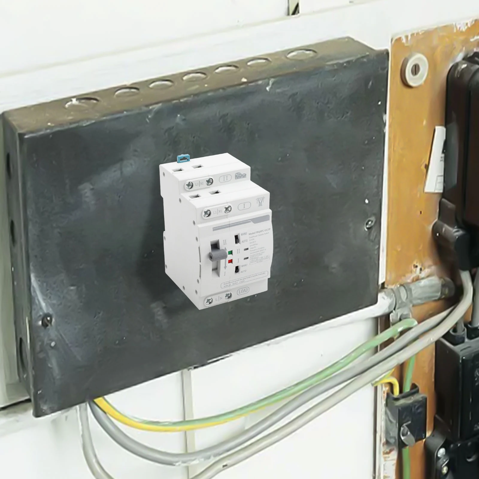 

Power Outages During Power Emergencies Automatic Electrical Transfer Switch Generator Transfer Switch Flame-retardant Housing