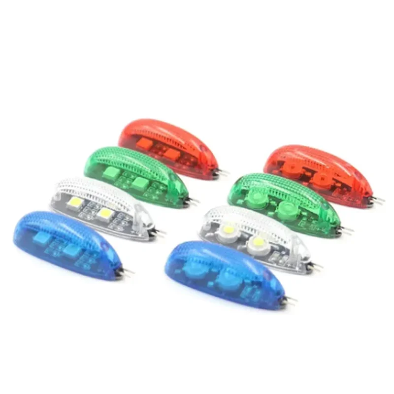 Luz Led RC 5V 12V LED inteligente luz de búsqueda de navegación de vuelo nocturno rojo verde azul blanco para lámparas de cuadricóptero de ala fija