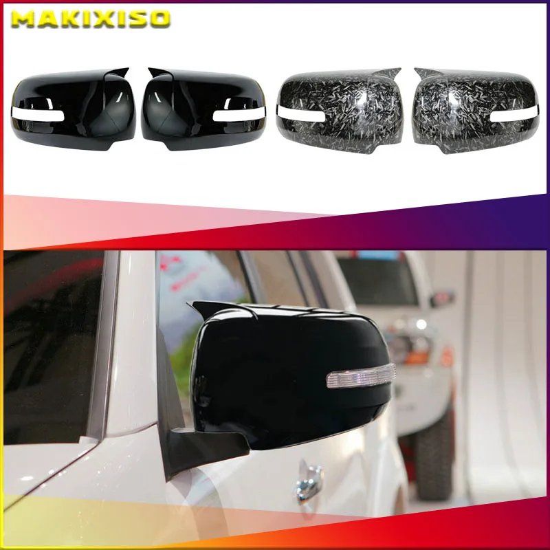 Rearview Mirror Cover Wing Door Side Mirror Shell Cap Housing For Mitsu Pajero Sport 2009 2010 2011 2012-2014