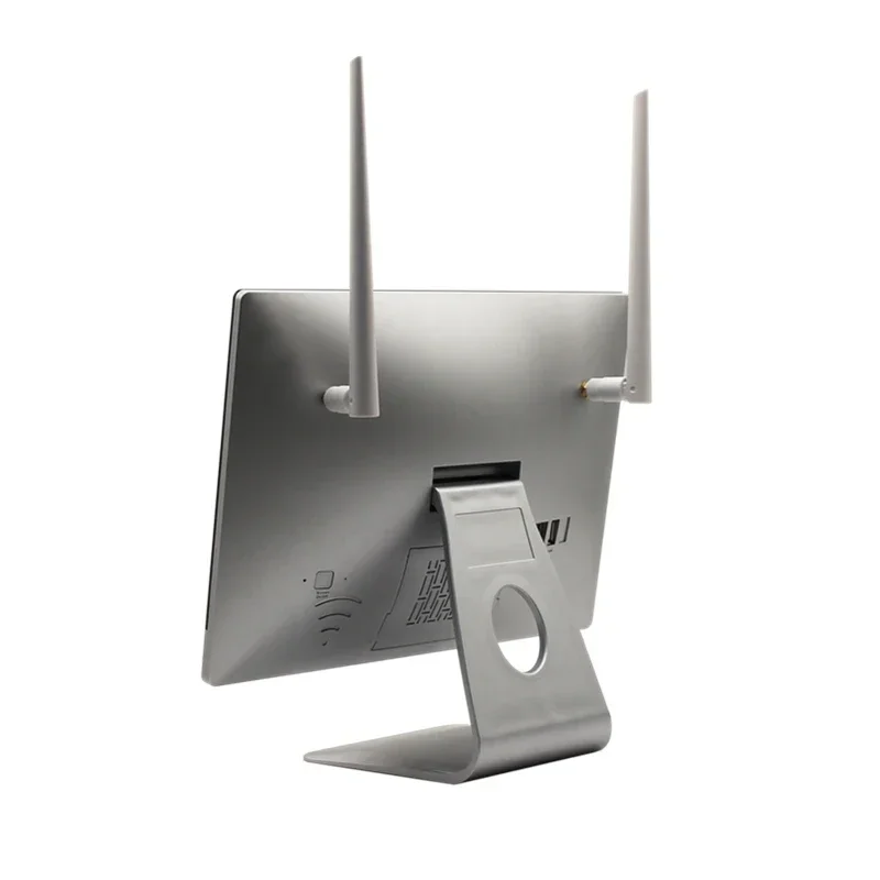 أنظمة أمنية CCTV منزلية لاسلكية مقاس 12 بوصة LCD 4ch Wifi NVR Kit