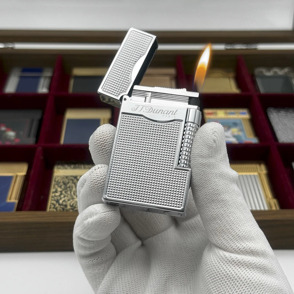 

Парижская зажигалка из чистой меди для курильщиков, прикуриватель для мужчин, высококачественный мужской подарок ручной работы, роскошная специальная зажигалка для сигар