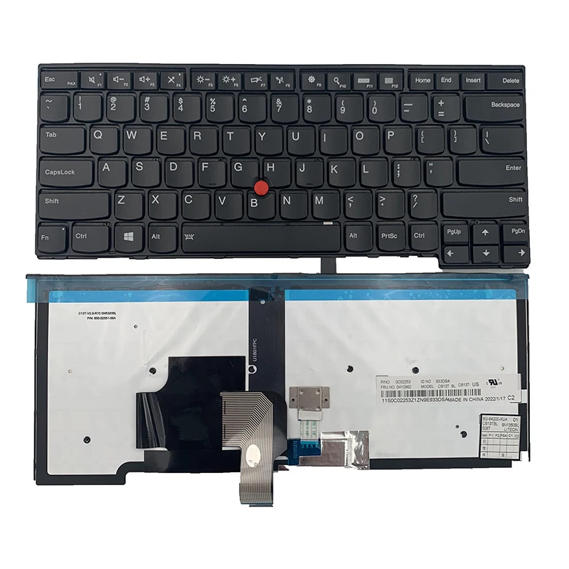 

For Lenovo IBM Thinkpad T440 T440P E431 T431S E440 L440 T450 T460 US Keyboard Backlight