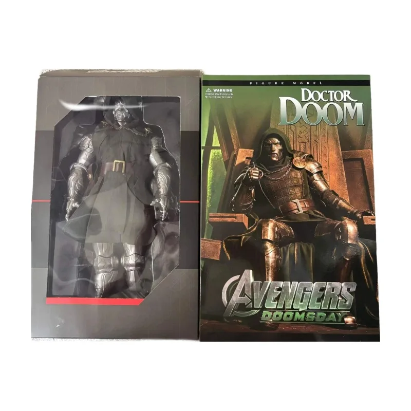 New Superhero Doctor Doom Articulated Action Figure 34cm Collectible Model Desktop Decoration Toy For Adult Hobby Display