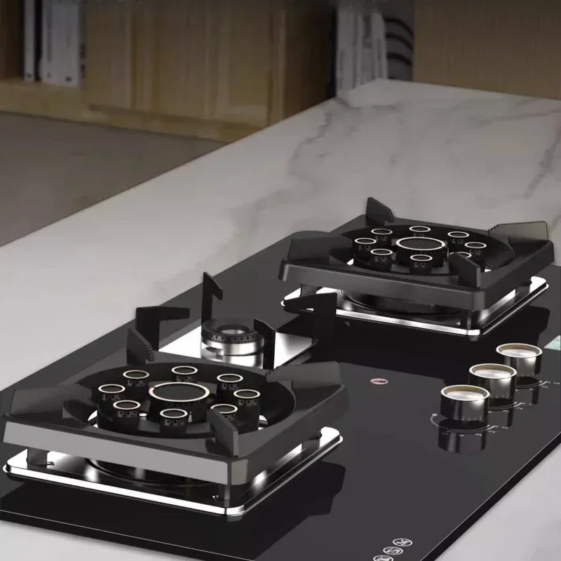 Powerful and efficient home use built-in three-burner gas stove Natural gas, liquefied gas, strong firepower